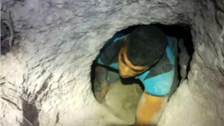 שודד עתיקות שנתפס בחרבת דבורה