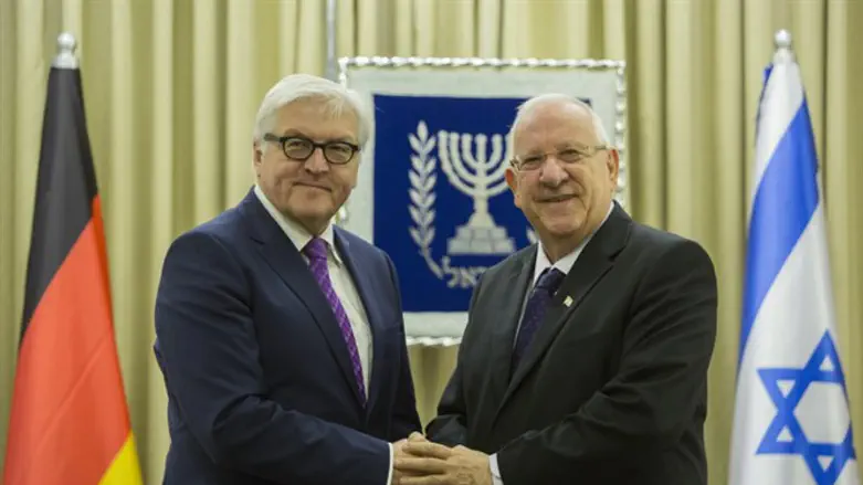 Frank-Walter Steinmeier, Reuven Rivlin (archive)