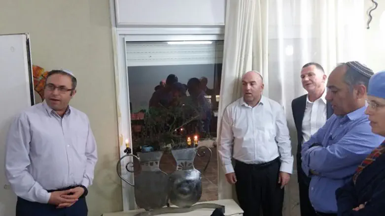 The second night of Hanukkah in Talmon