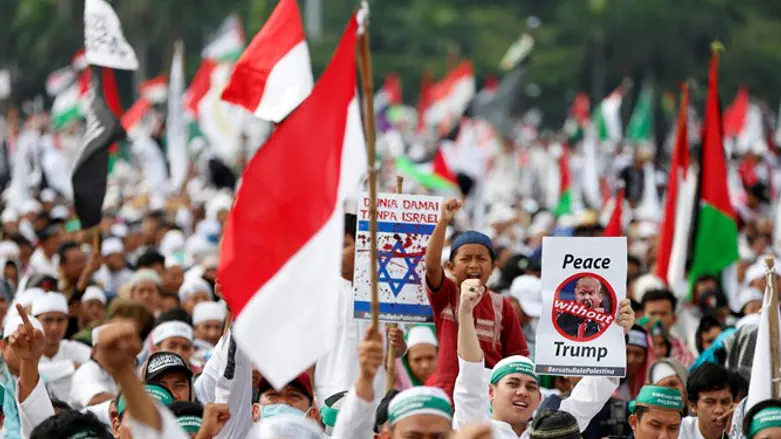 Rally in Indonesia