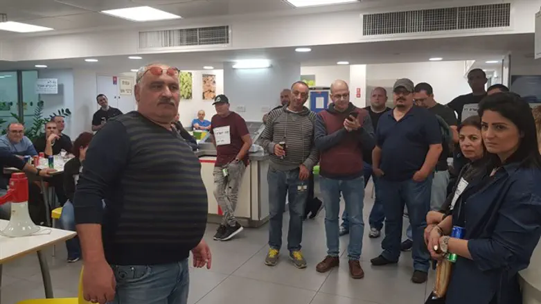 Teva workers barricaded in plant