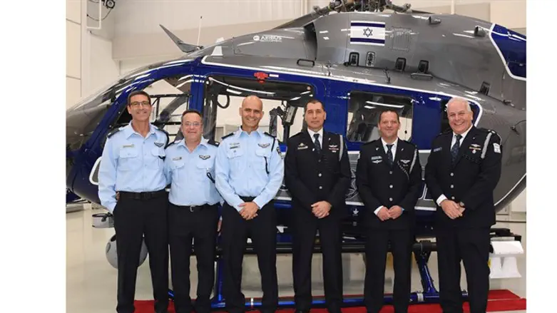 Receiving new helicopters