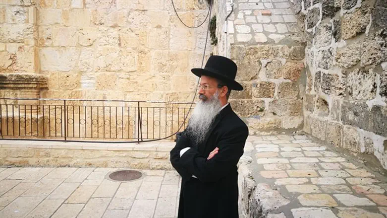 הרב אליעזר מלמד בהר הבית