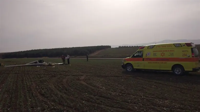 התרסקות מטוס קל