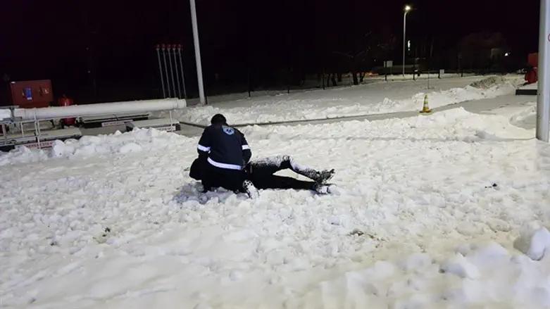 Помощь пострадавшему в Умани (сток)