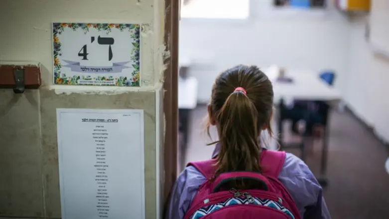 Fourth grade classroom