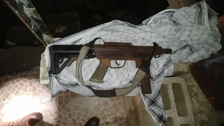 The confiscated weapon
