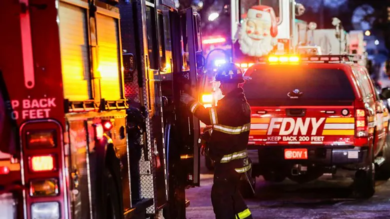 Firefighters at scene of Bronx fire