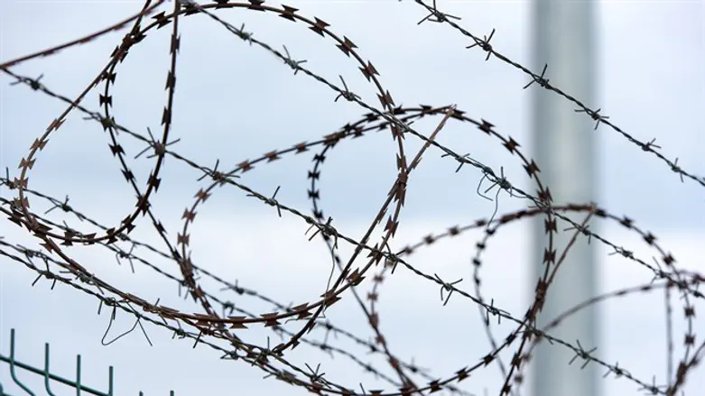 Forced labor, barbed wire fence