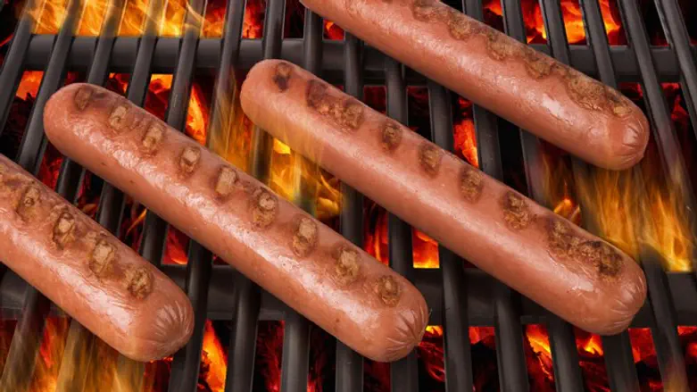 Сосиски. Иллюстрация