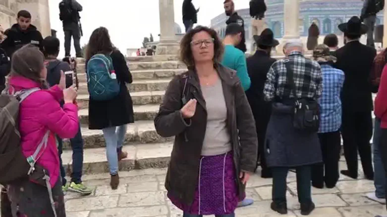 Молитва на Храмовой горе языком жестов