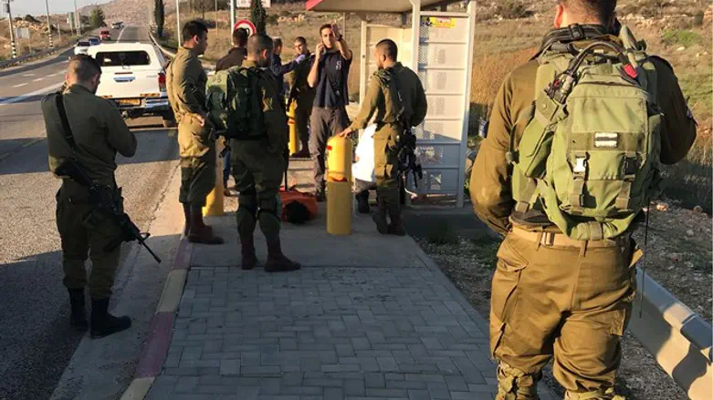 זירת האירוע ליד שילה