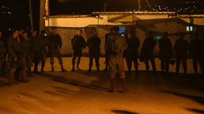 Силы ЦАХАЛ в Самарии. Иллюстрация