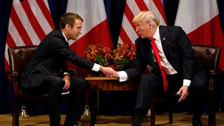 Macron and Trump