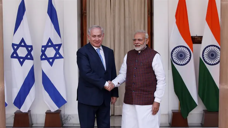Netanyahu and Modi