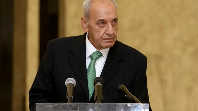 Lebanese Parliament Speaker Nabih Berri