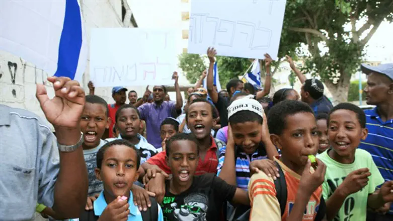 Ethiopian students (illustration)