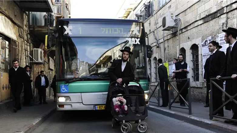 Bus in Jerusalem