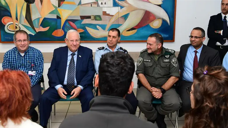 ריבלין בבית החולים