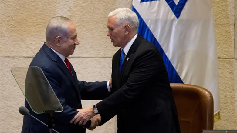 Netanyahu, Pence