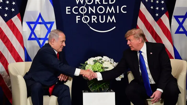 גם האזרחים תומכים. טראמפ ונתניהו
