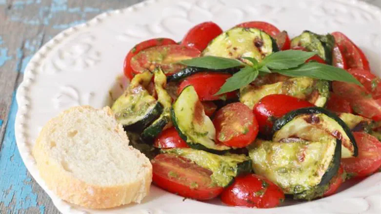 Zucchini salad