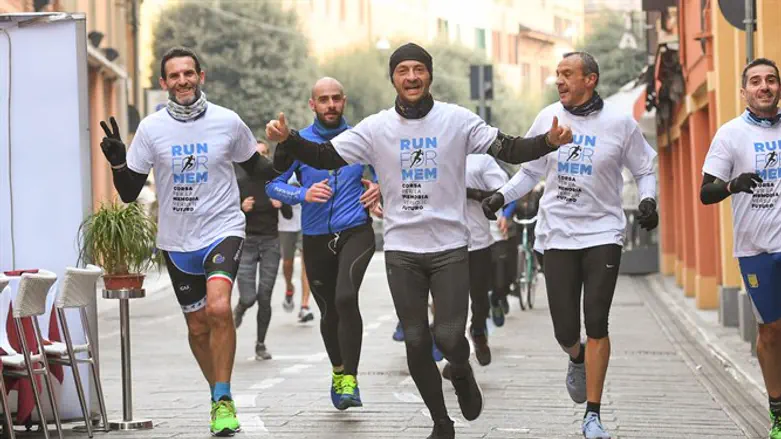 משתתפי המירוץ בבולוניה