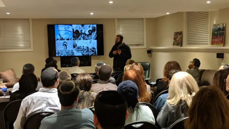 Canadian supporters of Israel at a Lev Haolam event