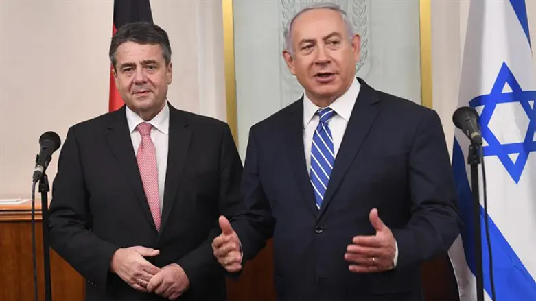 נתניהו עם שר החוץ הגרמני