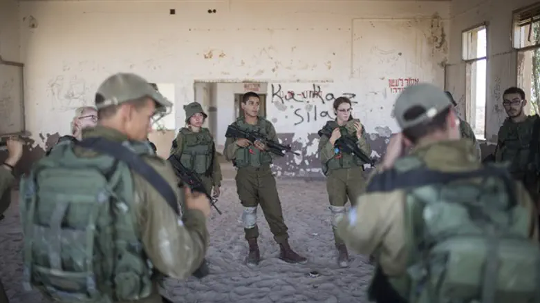 "הערבוב של החיילים והחיילות בצבא מפרק משפחות". גדוד מעורב