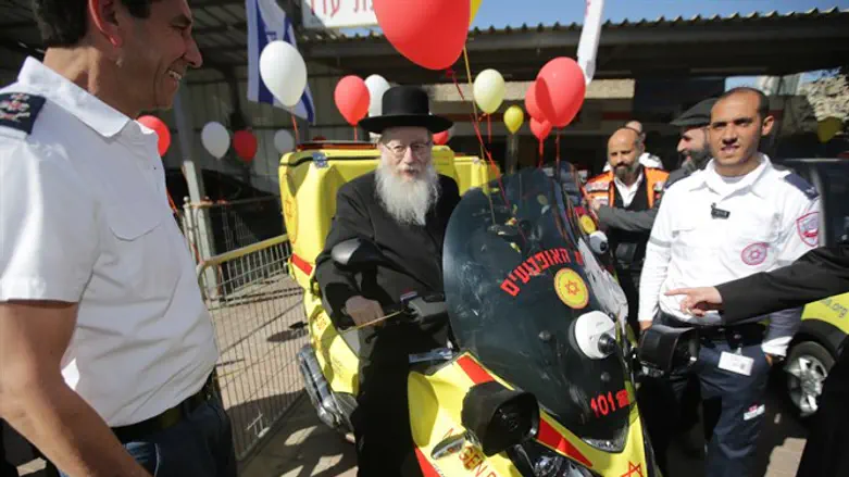 ליצמן בתחנת מד"א בערד