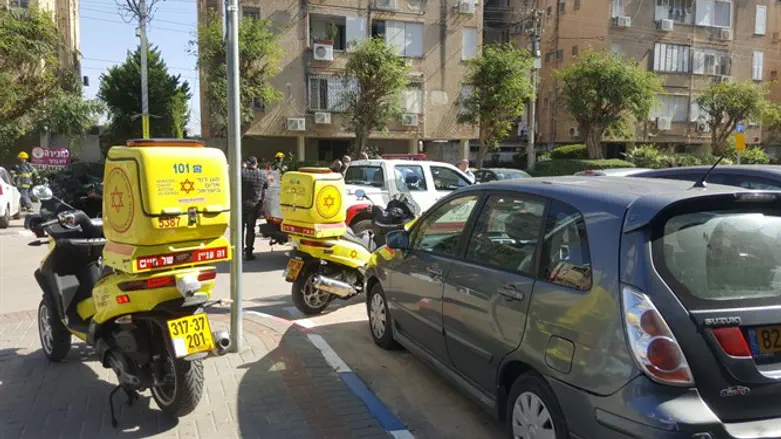 Взрывы и пожары в Тель-Авиве