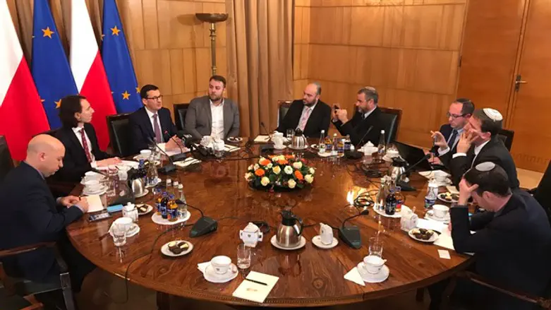 מורבייצקי עם עתונאים ישראליים