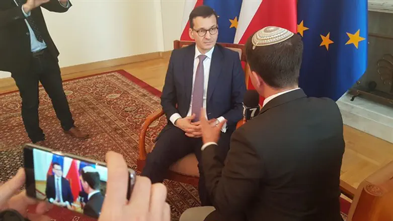 ראש ממשלת פולין בראיון לערוץ 7