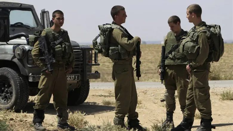 Солдаты ЦАХАЛа. Иллюстрация