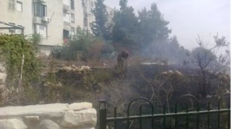 השריפה בבית העלמין