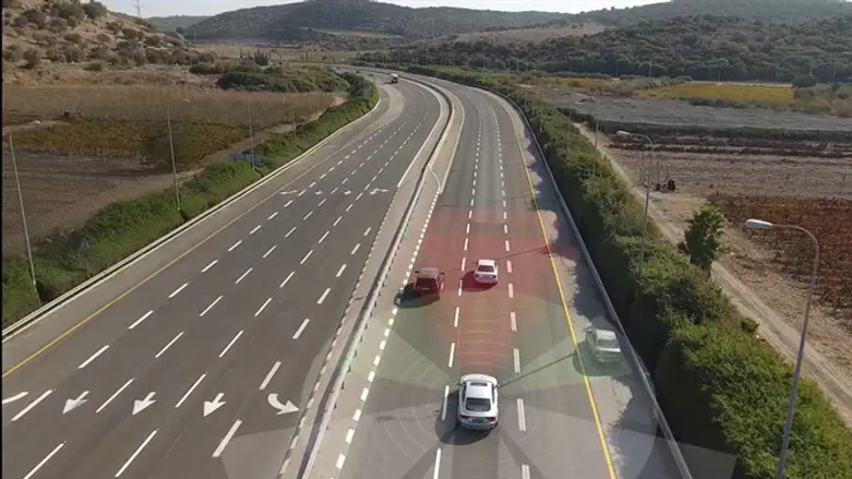 ההנחה היא שרכבים אוטונומיים יתחילו לפעול ב-2020. הדמיה