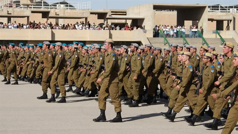 סיום קורס קצינים קרביים