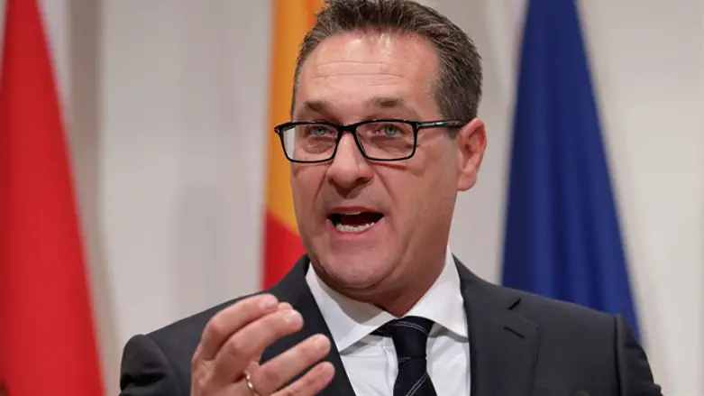 Austrian Vice Chancellor Heinz-Christian Strache