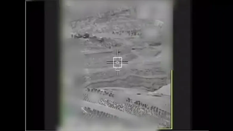 תיעוד: הפלת המל"ט האירני בישראל