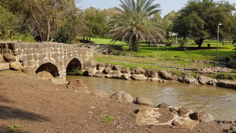 מים וטחנות בפארק הירדן