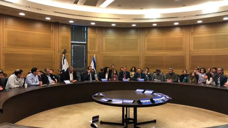 Заседание "Ликуда" с жителями Натив ха-Авот