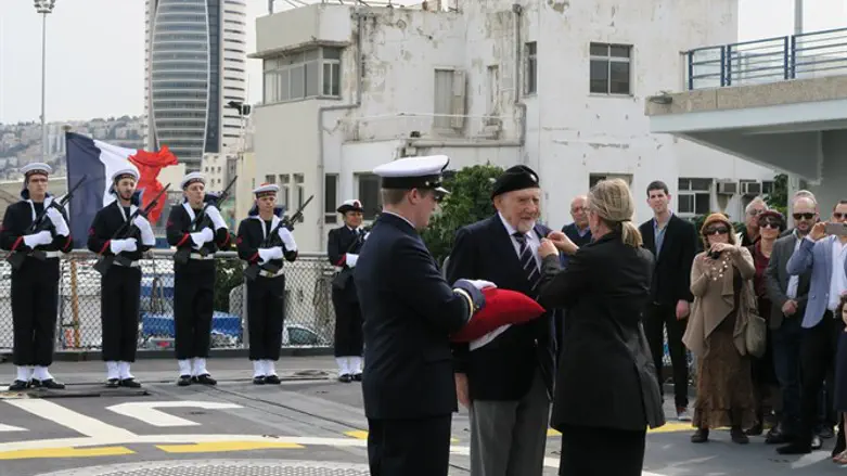 Walter Bingham honored by France