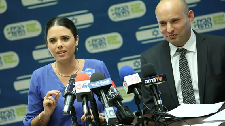 Naftali Bennett and Ayelet Shaked