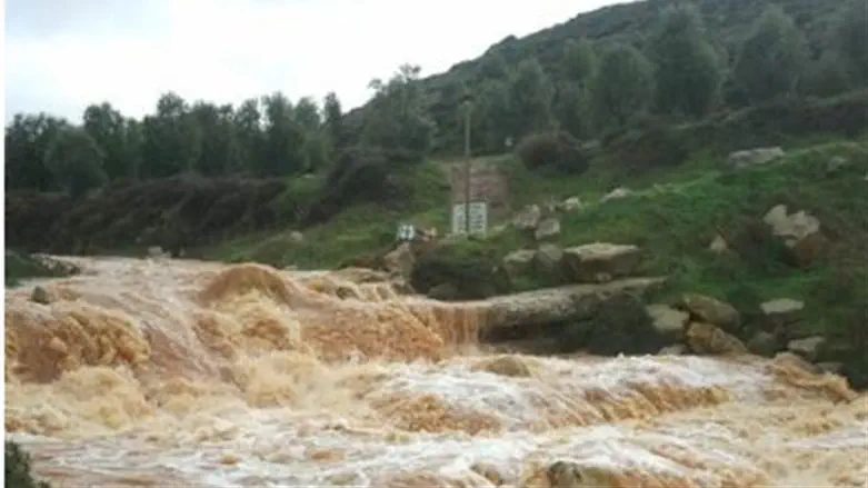 Flooding  in Israel