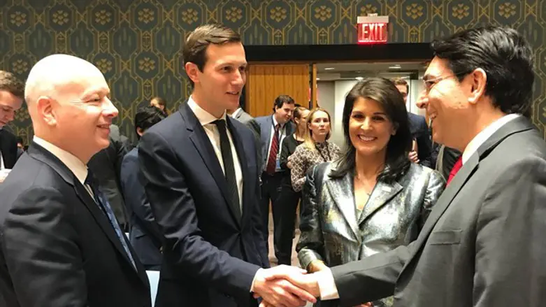 Danon at a meeting of the UN Security Council (illustrative)