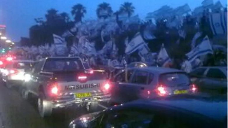 ההפגנה הערב