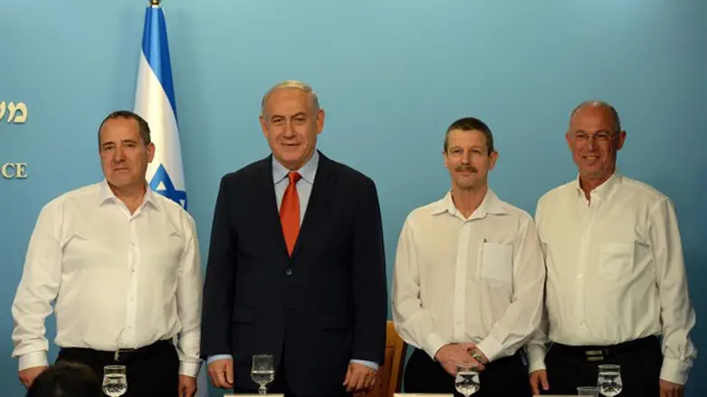 טקס החלפת מנהל הקריה למחקר גרעיני