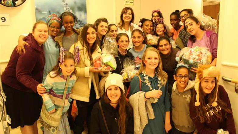 מפגש מרגש בבית החולים "מאיר"