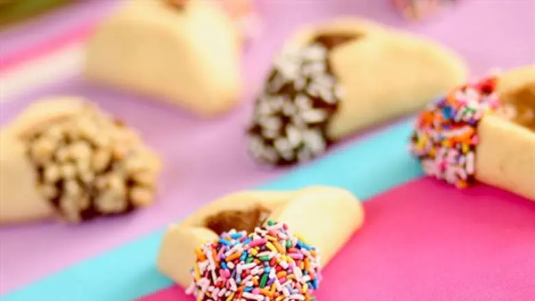 Rainbow Hamentashcen